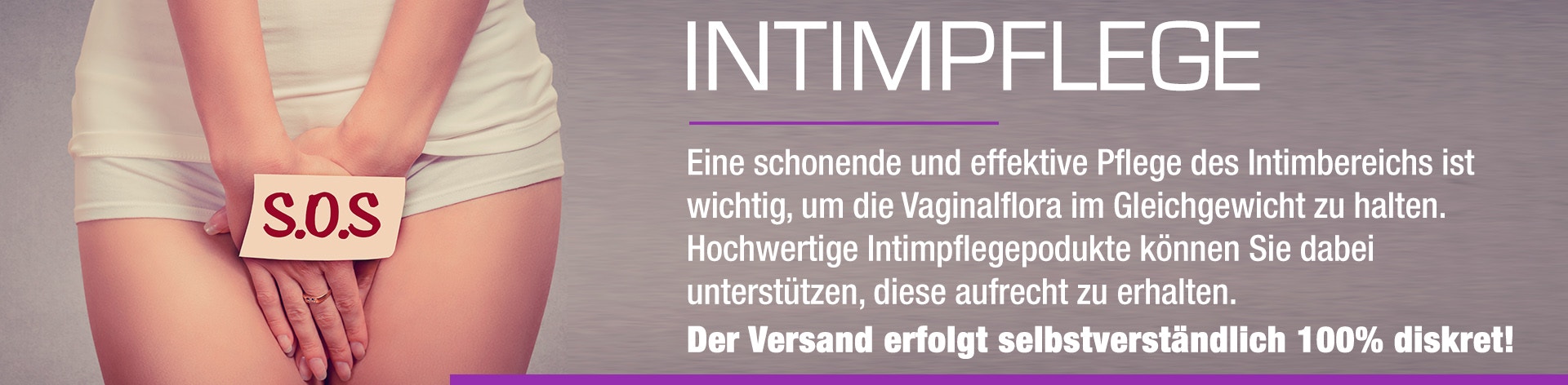 Intimpflege Kategorie Headerbild