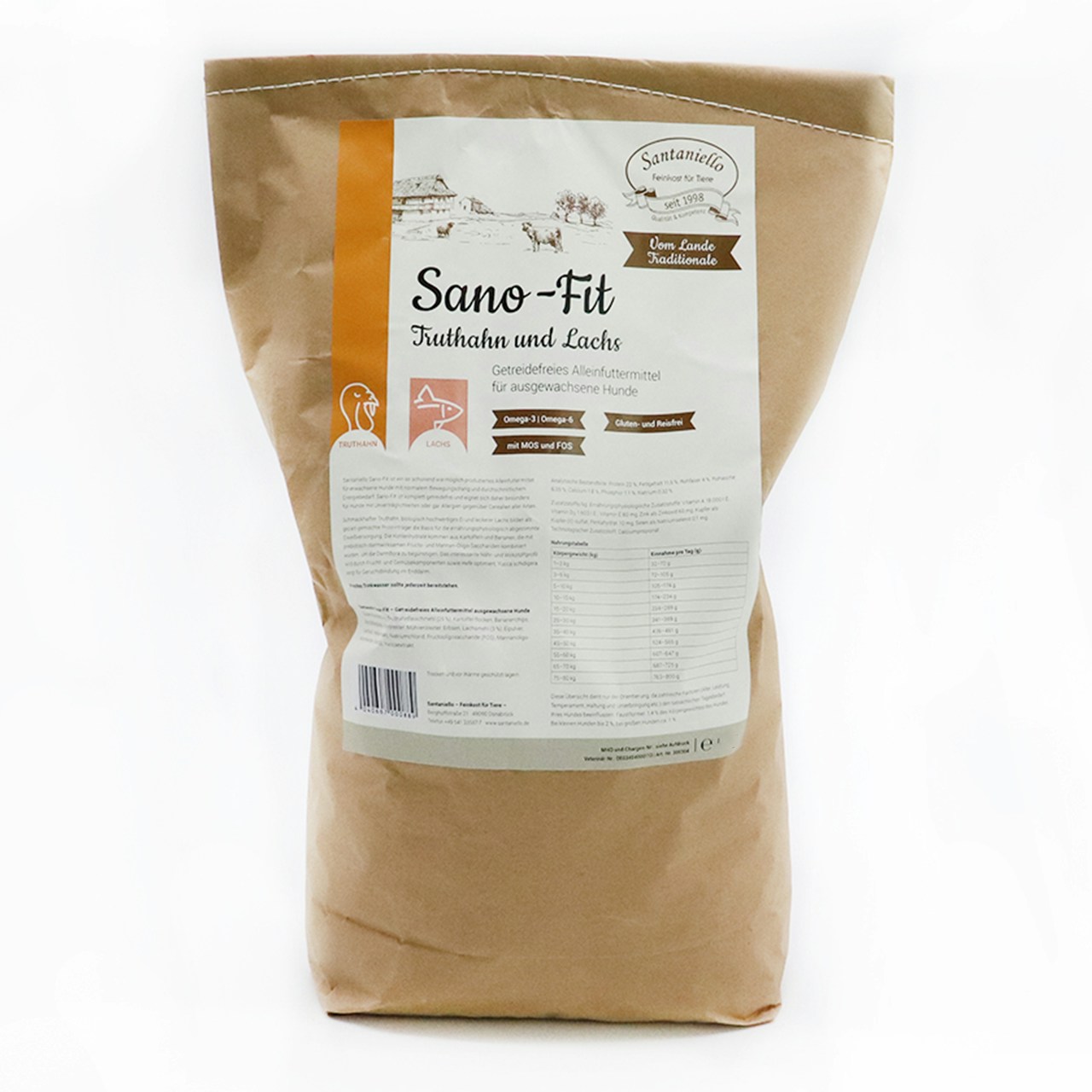 Santaniello Sanofit - getreidefreies Alleinfuttermittel 